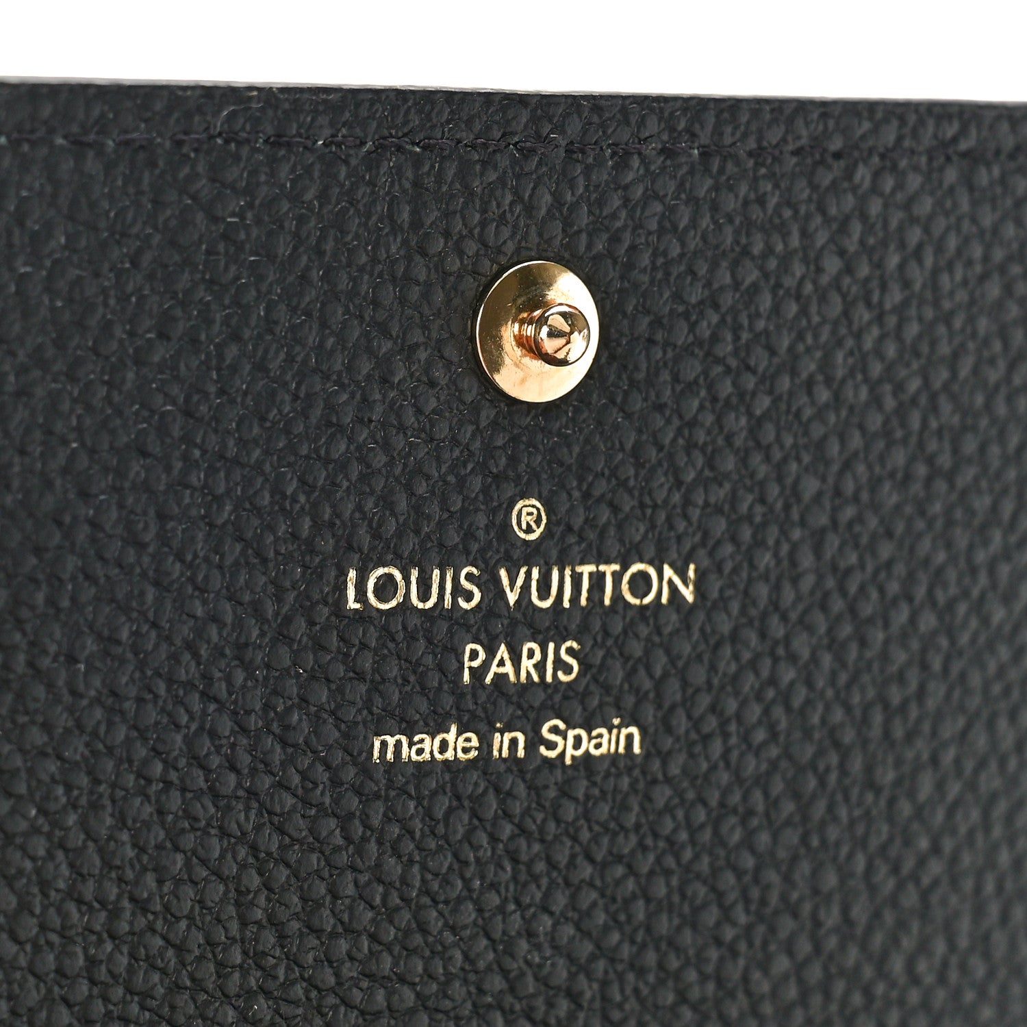 Louis Vuitton Empreinte Business Card Holder Black 6 of 8