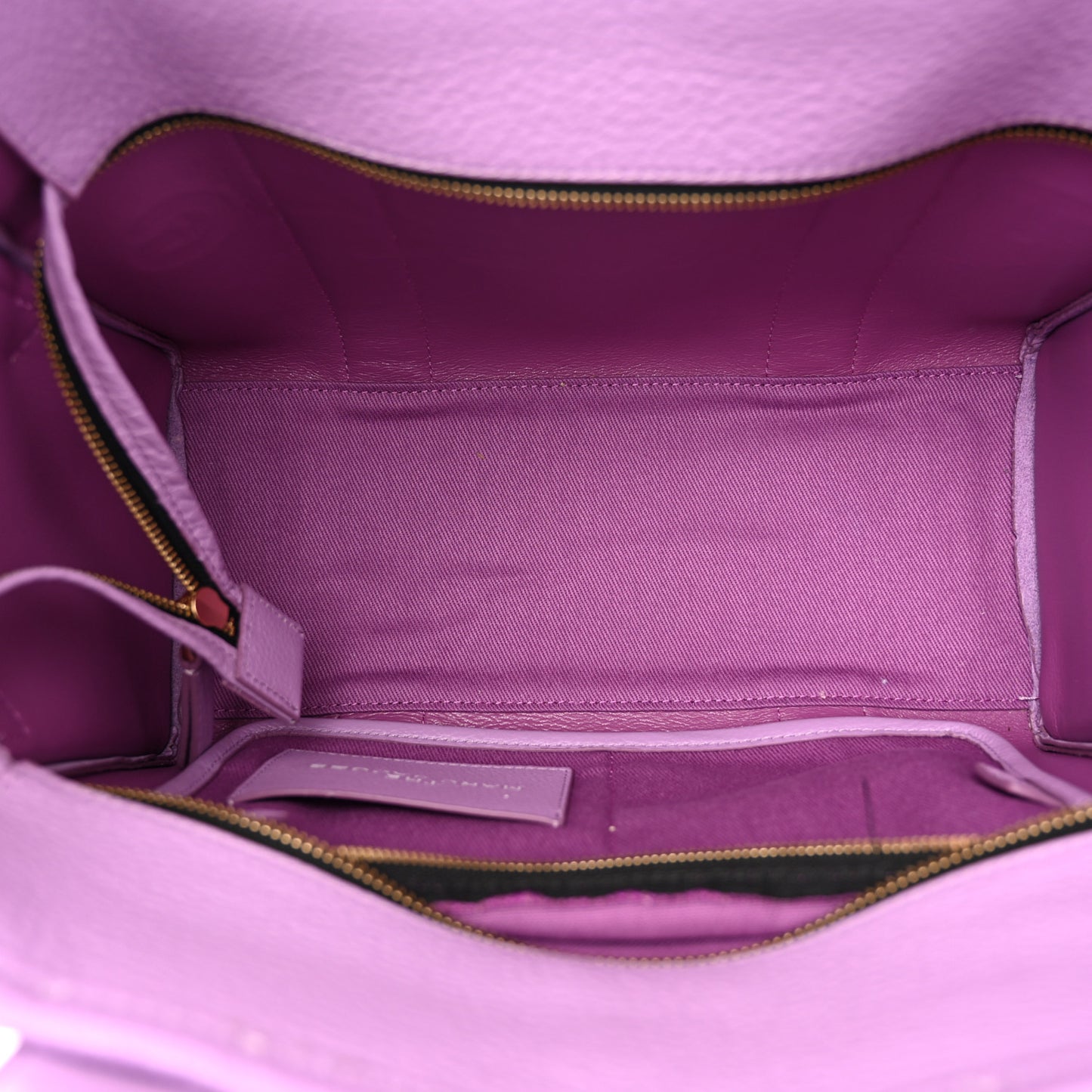 Grained Calfskin Medium The Tote Bag Regal Orchid