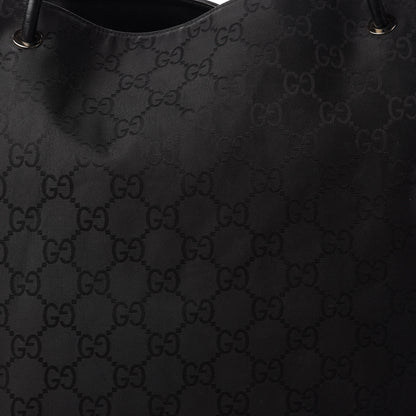 Gucci Nylon Monogram Gifford Tote Black 10 of 10