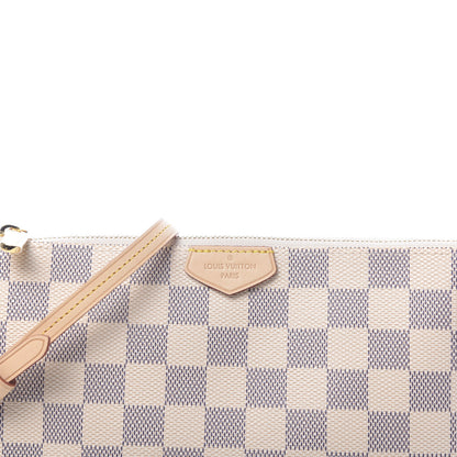Louis Vuitton Damier Azur Double Zip Pochette 10 of 10