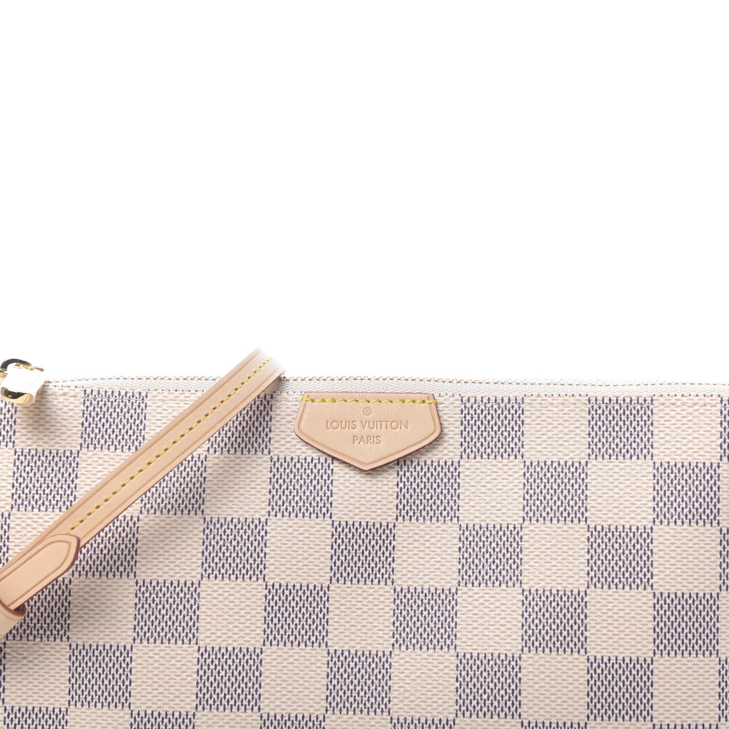 Louis Vuitton Damier Azur Double Zip Pochette 10 of 10
