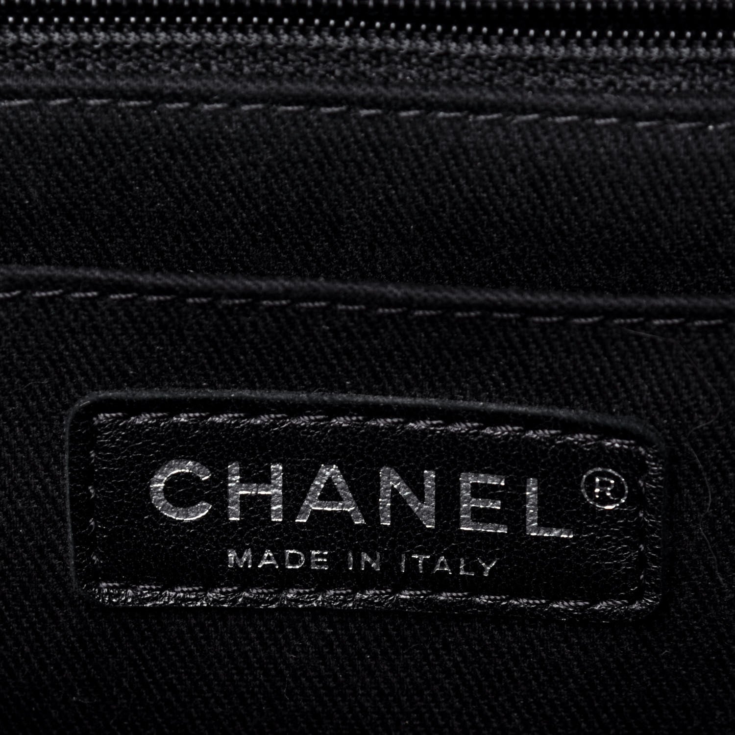 Chanel Washed Caviar Quilted Small Square Turn Around Ligne Flap Dark Grey 6 of 10
