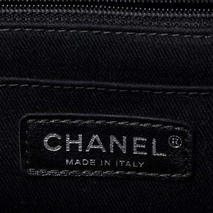 Chanel Washed Caviar Quilted Small Square Turn Around Ligne Flap Dark Grey 6 of 10
