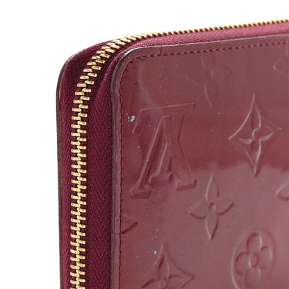 Louis Vuitton LOUIS VUITTON Vernis Zippy Wallet Rouge Fauviste 12 of 13