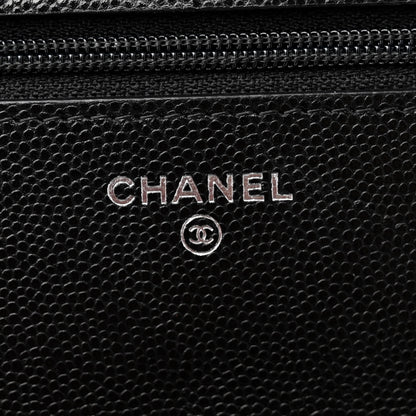 Chanel Caviar Quilted My Everything Wallet On Chain WOC Black 6 of 14