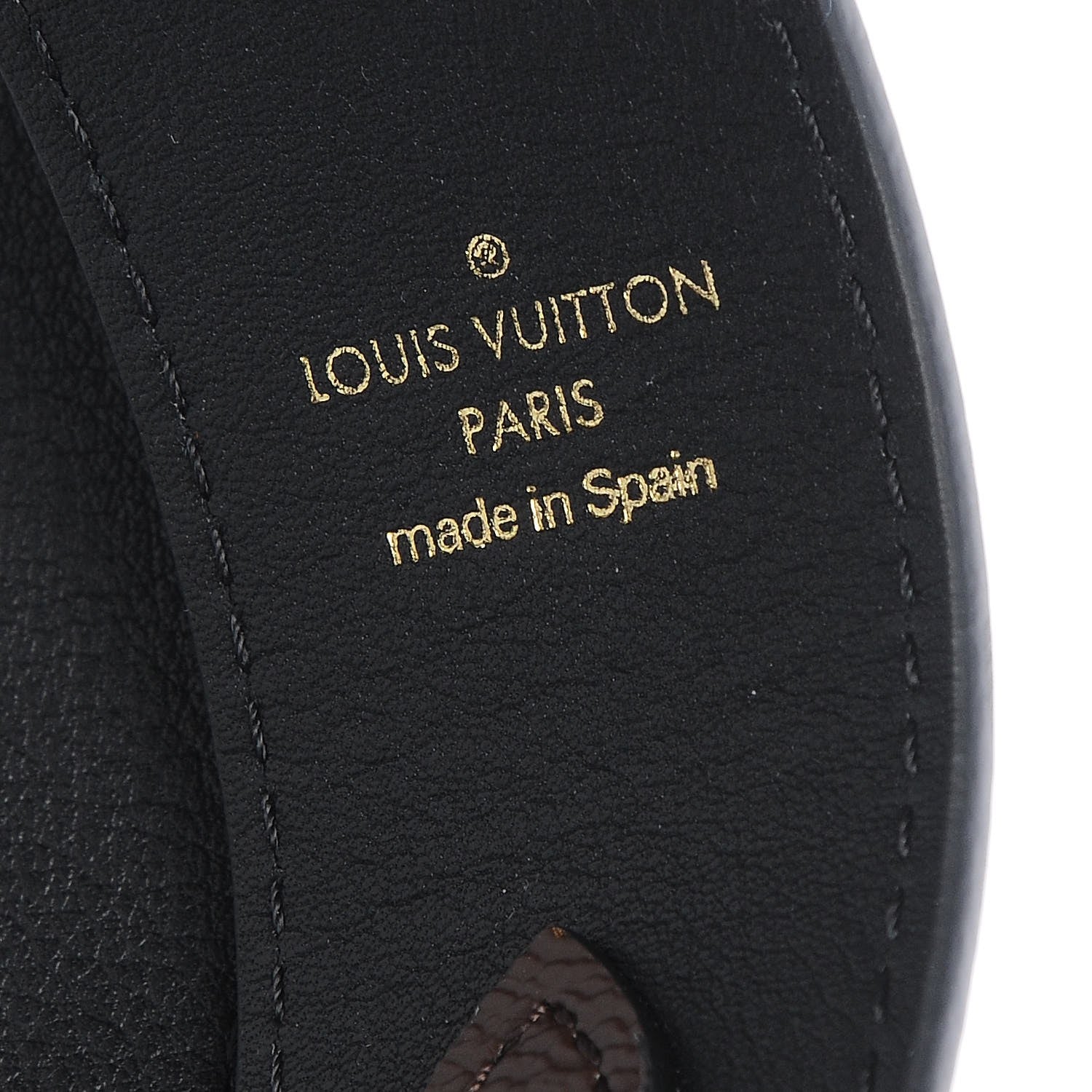 Louis Vuitton Monogram Bandouliere Shoulder Strap Black 3 of 6