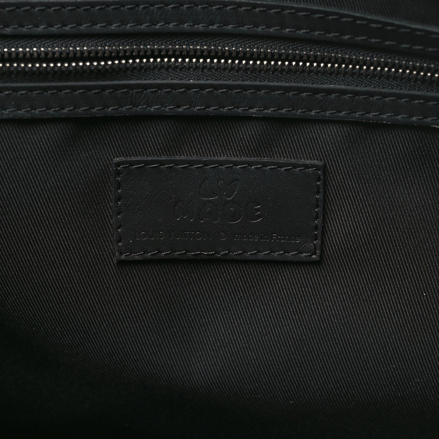 X NIGO Monogram Eclipse Stripes LV Keepall Bandouliere 50