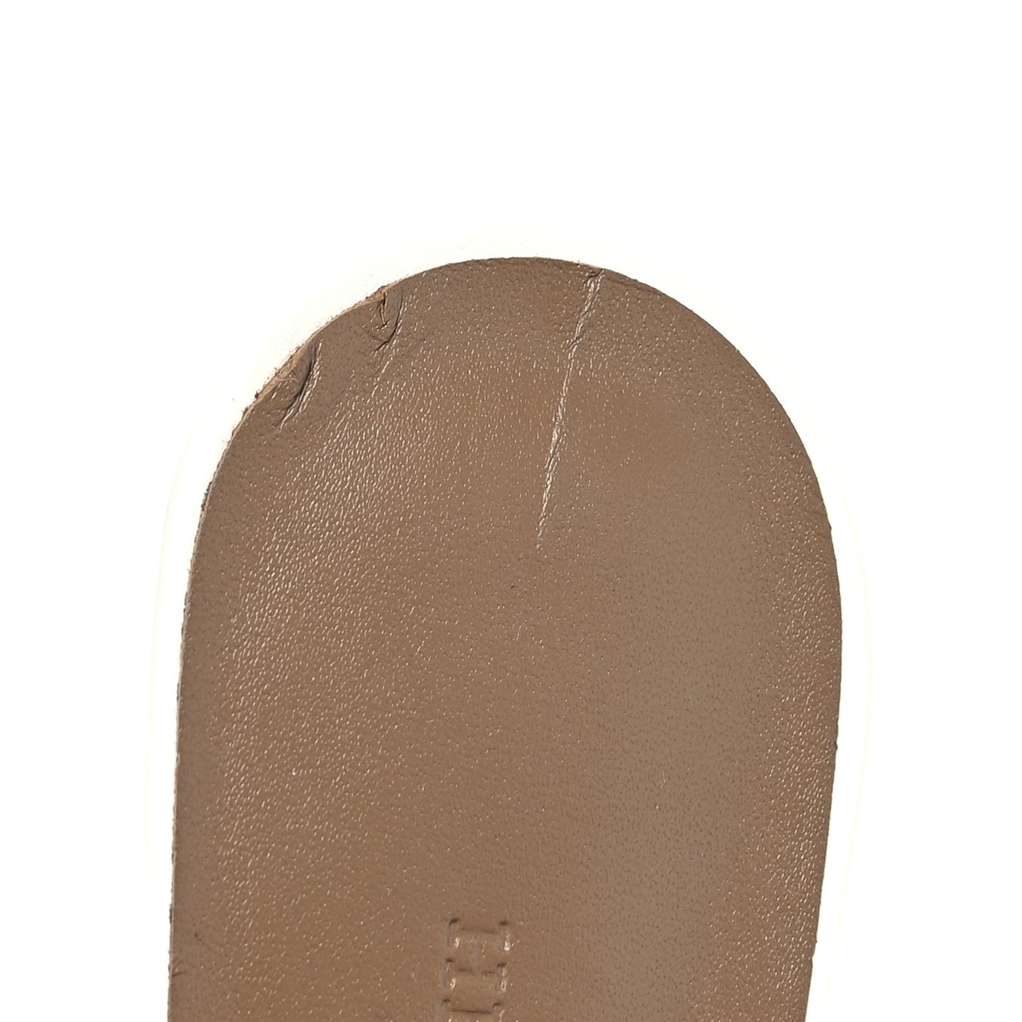 Goatskin Candy Sandals 37.5 White