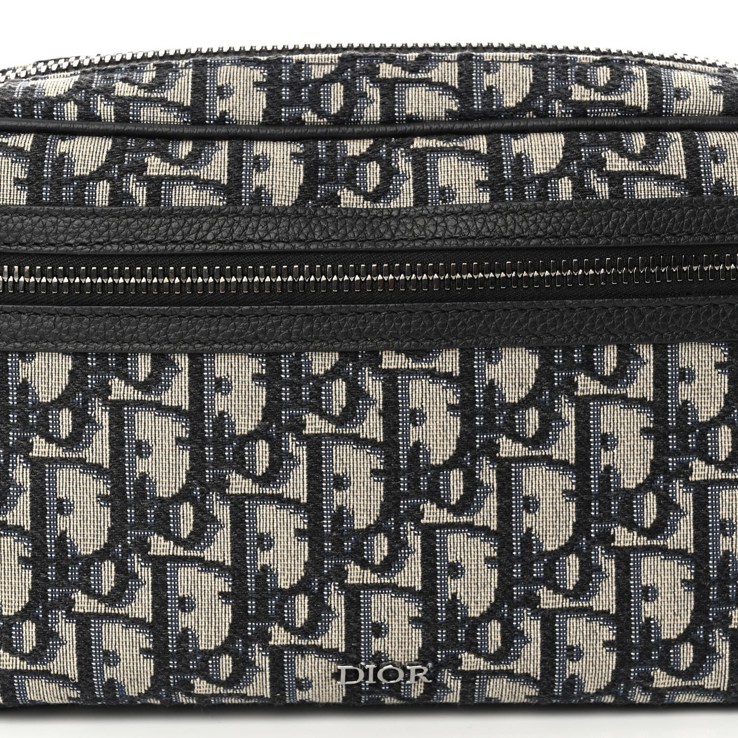 Christian Dior Oblique Belt Bag Blue 8 of 10