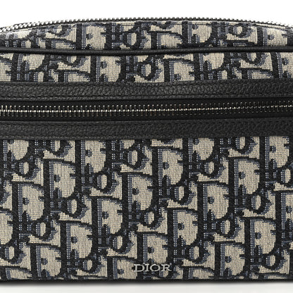 Christian Dior Oblique Belt Bag Blue 8 of 10