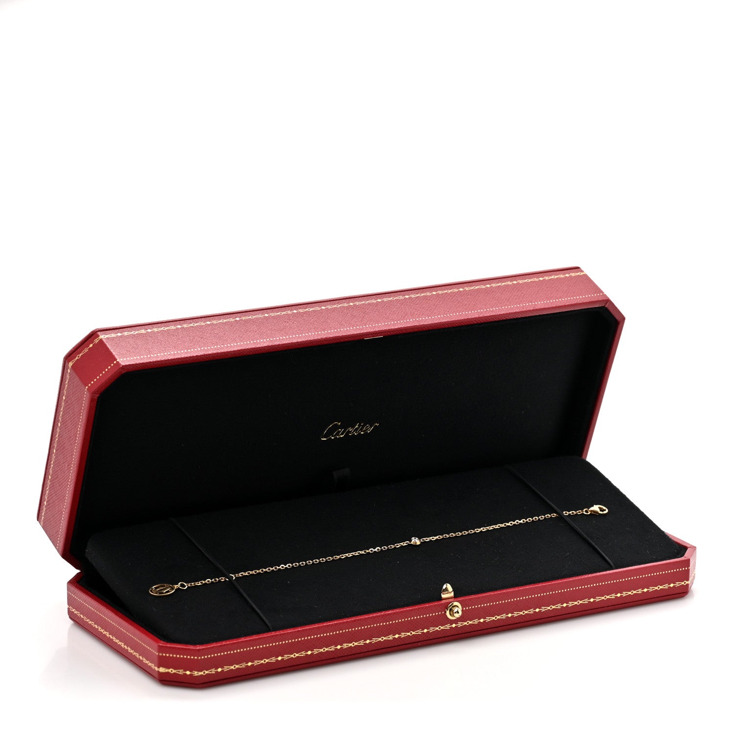 Cartier 18K Yellow Gold Diamond SM D'Amour Bracelet 5 of 5