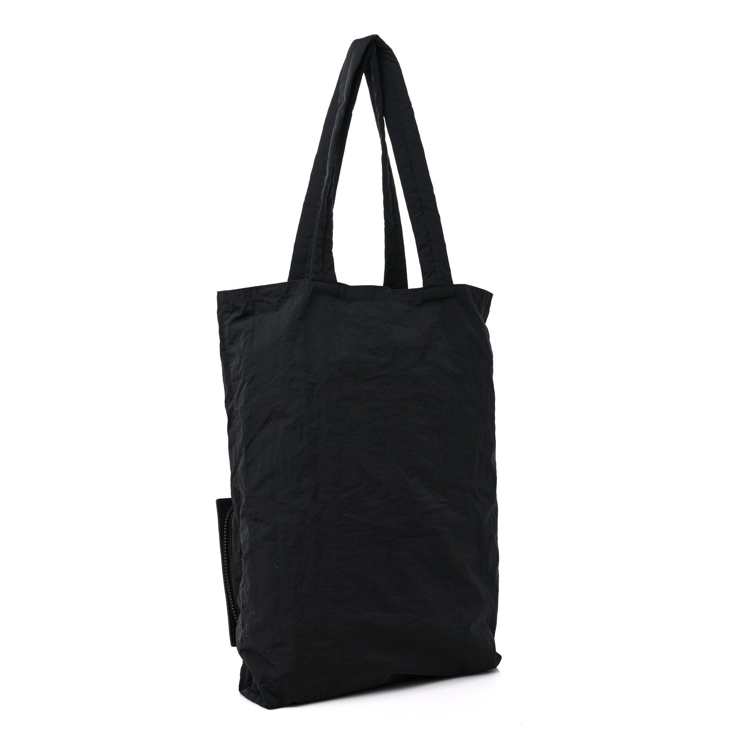 Bottega Veneta Nylon Nappa Intrecciato Convertible Tote Black 3 of 13