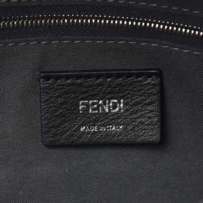 Fendi Vitello Dolce Flowerland Studded Mini Backpack Grigio Polvere Multicolor 6 of 11