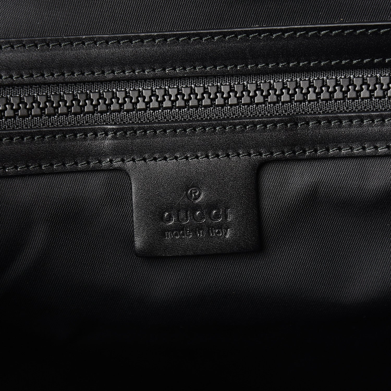 Gucci Techno Canvas Web Double Buckle Backpack Black 5 of 9