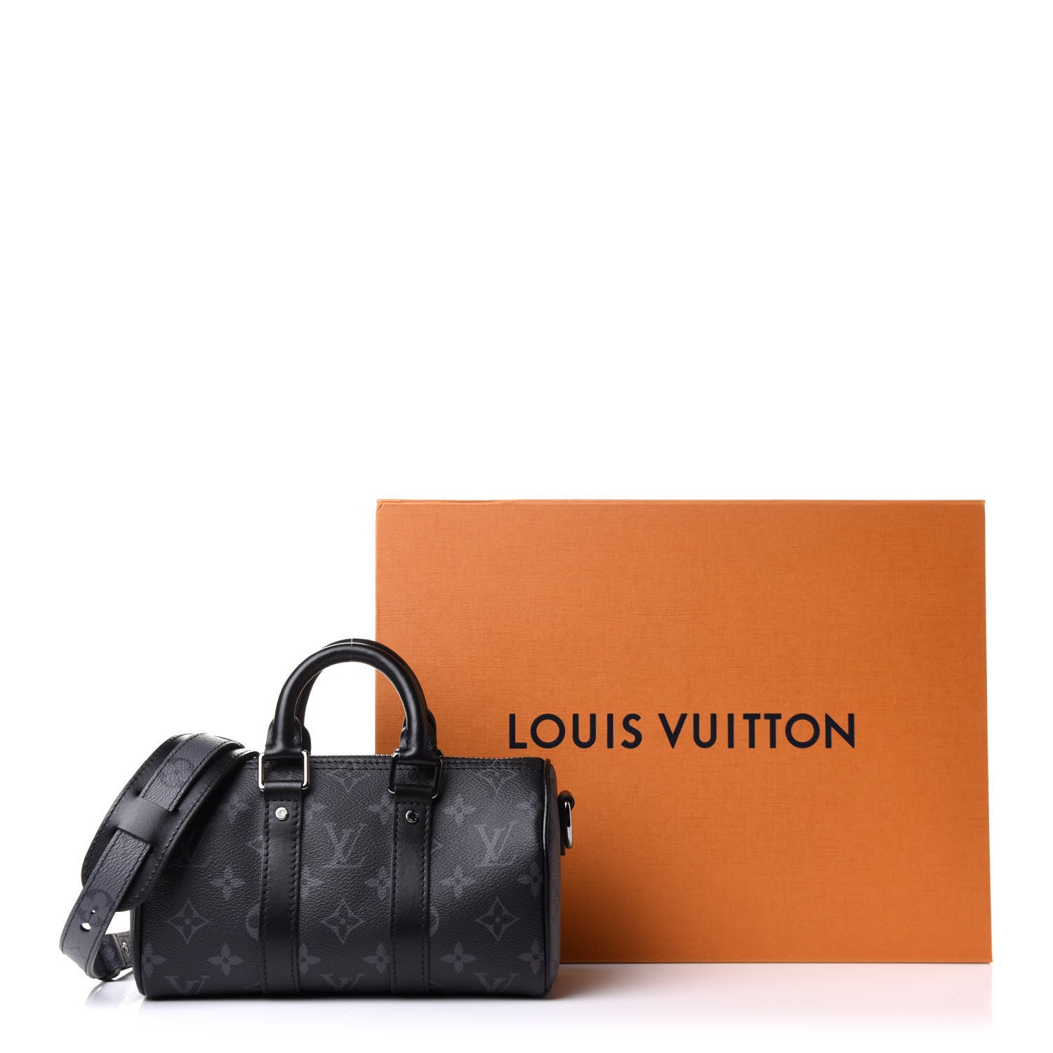 Louis Vuitton Reverse Monogram Eclipse Keepall XS Black 10 of 10