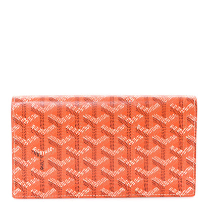 Goyard Goyardine Richelieu Wallet Orange 1 of 6