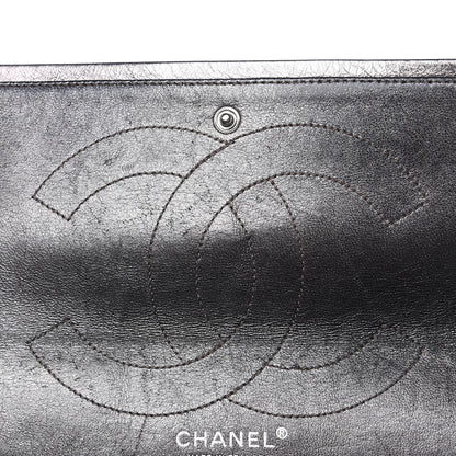 Chanel Metallic Aged Calfskin Quilted 2.55 Reissue 227 Flap Dark Silver 20 of 21