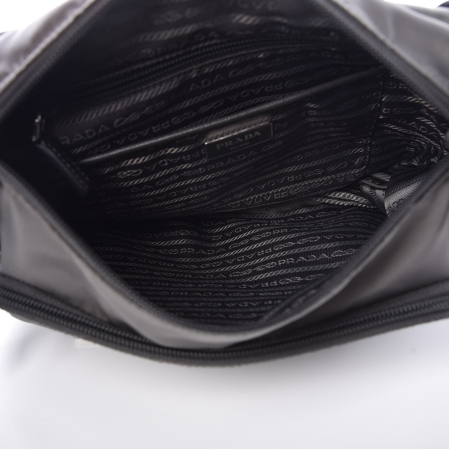 Prada Tessuto Nylon Vela Messenger Bag Grey 5 of 10
