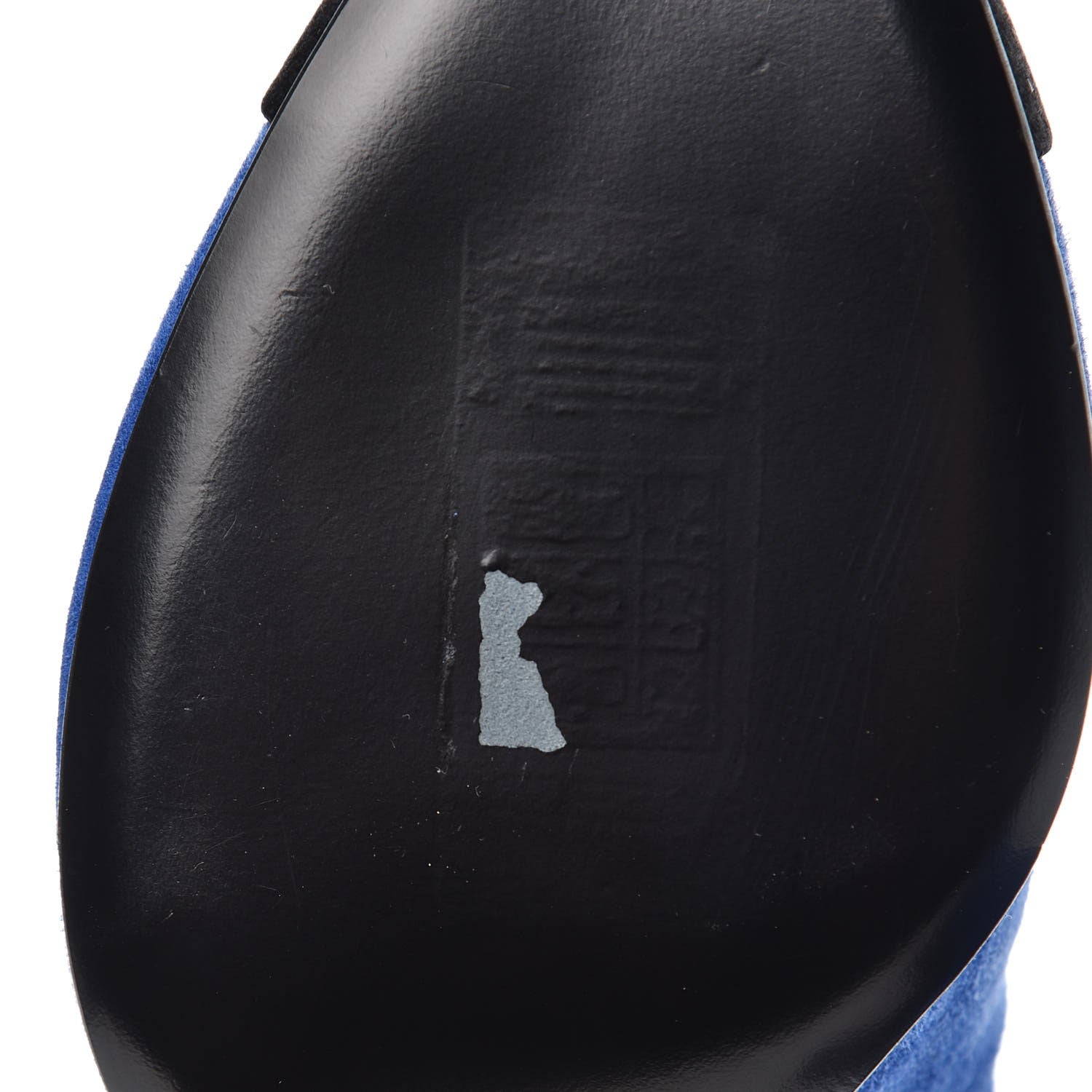 Chanel Suede Calfskin Satin Gabrielle Cap Toe Short Boots 40.5 Royal Blue Black 11 of 15