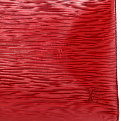 Louis Vuitton Epi Keepall 55 Castillan Red 15 of 16