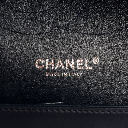 Chanel Patent Jumbo Double Flap Navy Blue 7 of 8