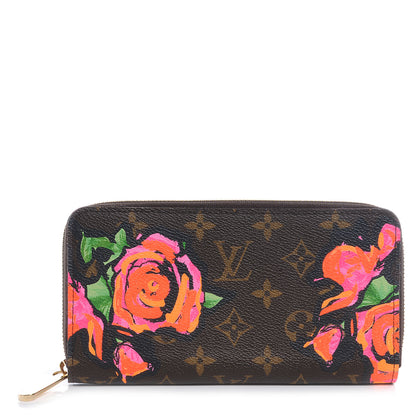 Louis Vuitton Monogram Roses Zippy Wallet 1 of 8