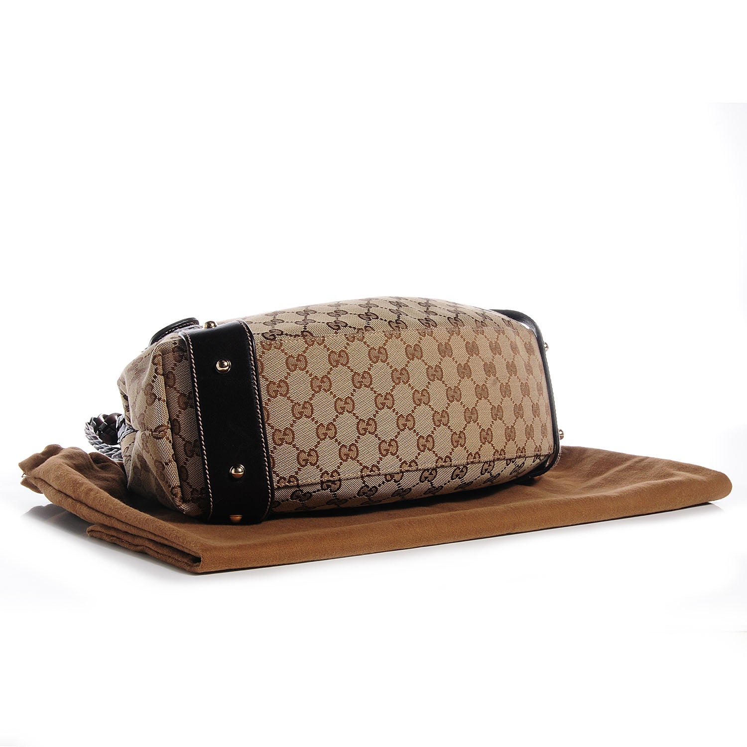 Gucci Monogram Small Pelham Shoulder Bag Brown 4 of 7