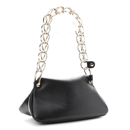 Chloe Shiny Calfskin Mini Juana Shoulder Bag Black 3 of 10