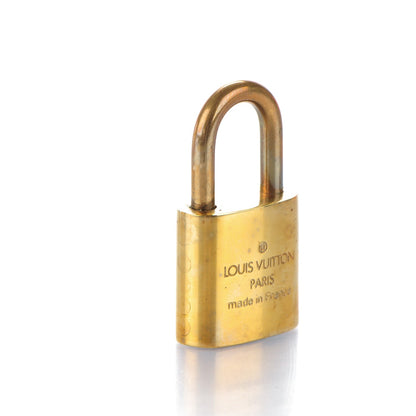 Louis Vuitton Brass Lock and Key Set #322 3 of 5