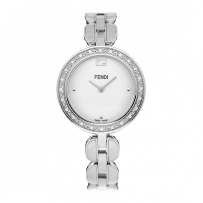 Fendi Stainless Steel Diamond Bezel 36mm Fendi My Way Quartz Watch 1 of 5
