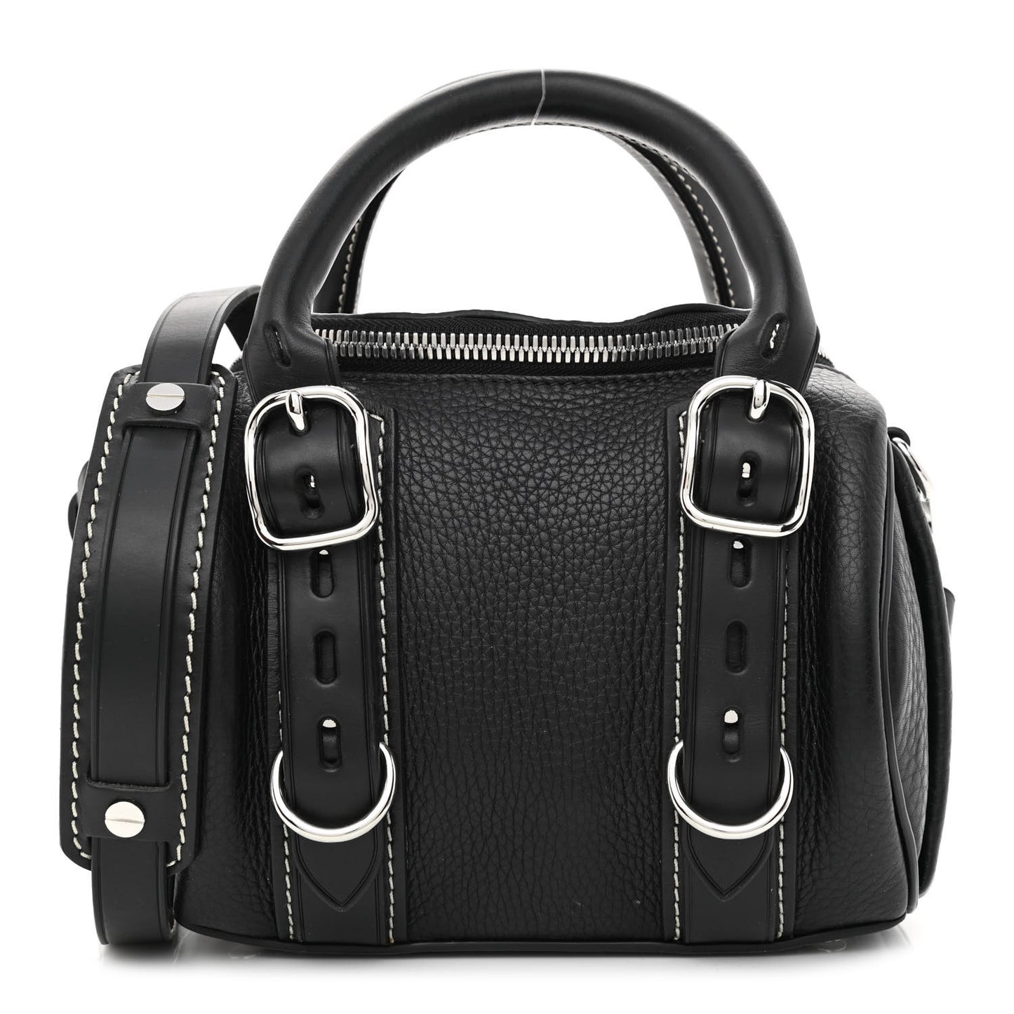 Pebbled Lambskin Mini Rockie Black