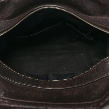 Chanel Caviar Quilted Bowler Tote Brown 5 of 15