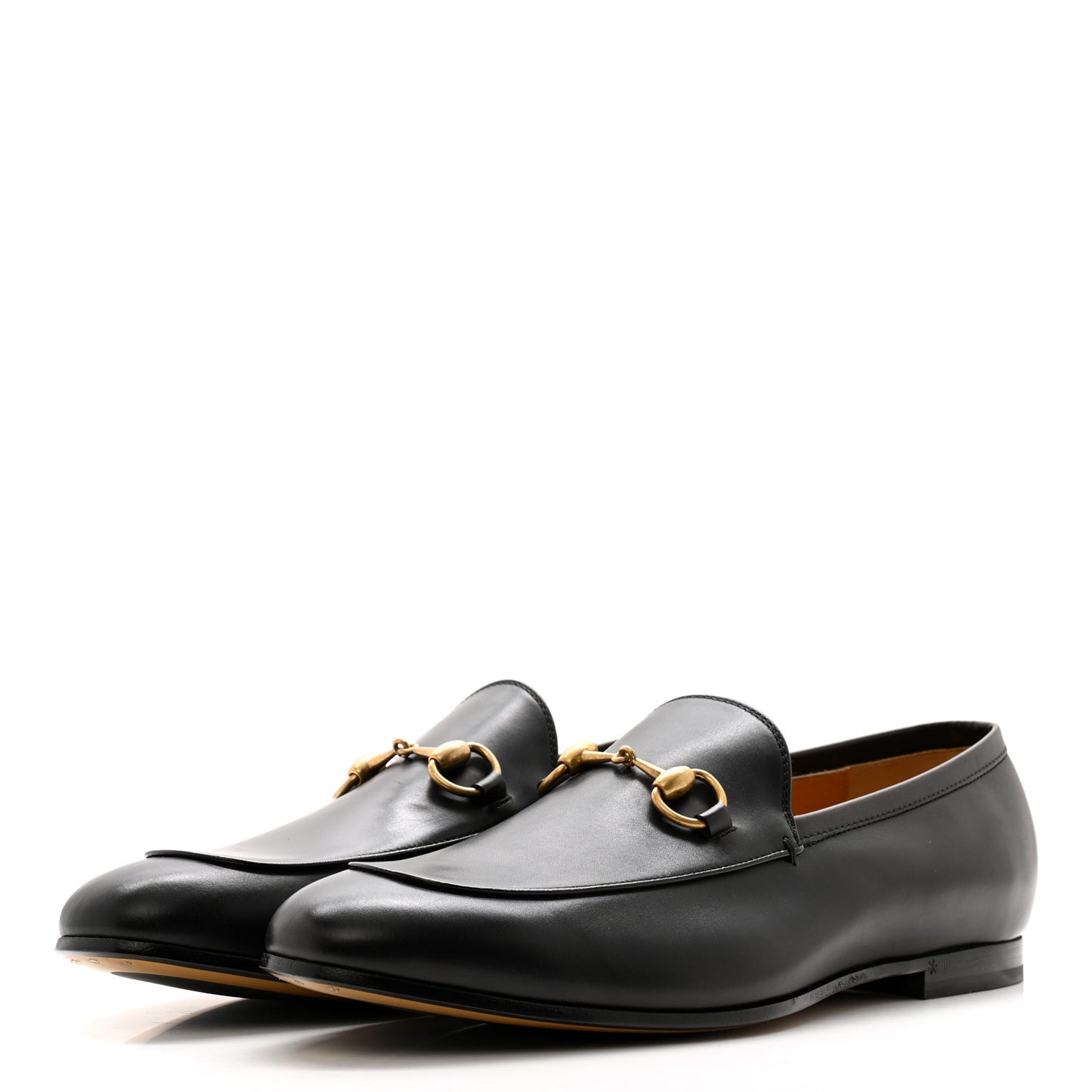 Calfskin Horsebit Mens Jordaan Loafers 8.5 Black