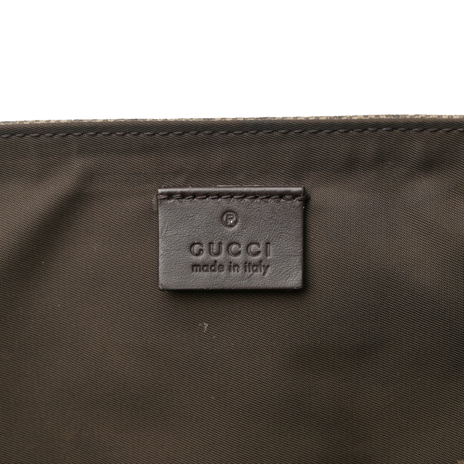 Gucci GG Plus Monogram Messenger Diaper Bag Dark Brown 6 of 14