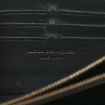 Alexander McQueen Patent Skull Wallet on Chain Black 5 of 7