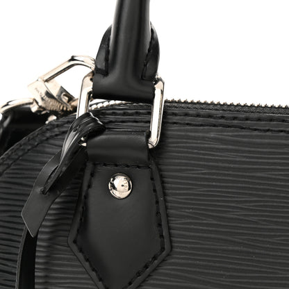 Louis Vuitton Epi Jacquard Alma BB Black 13 of 16