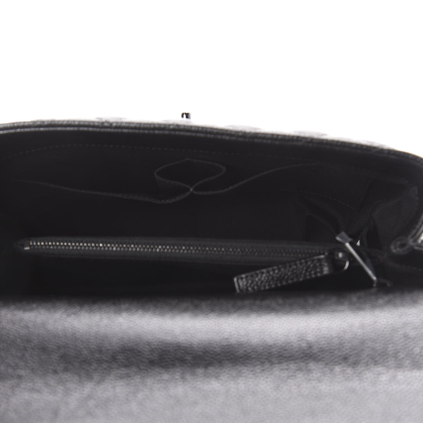 Caviar Quilted Small Coco Handle Flap So Black