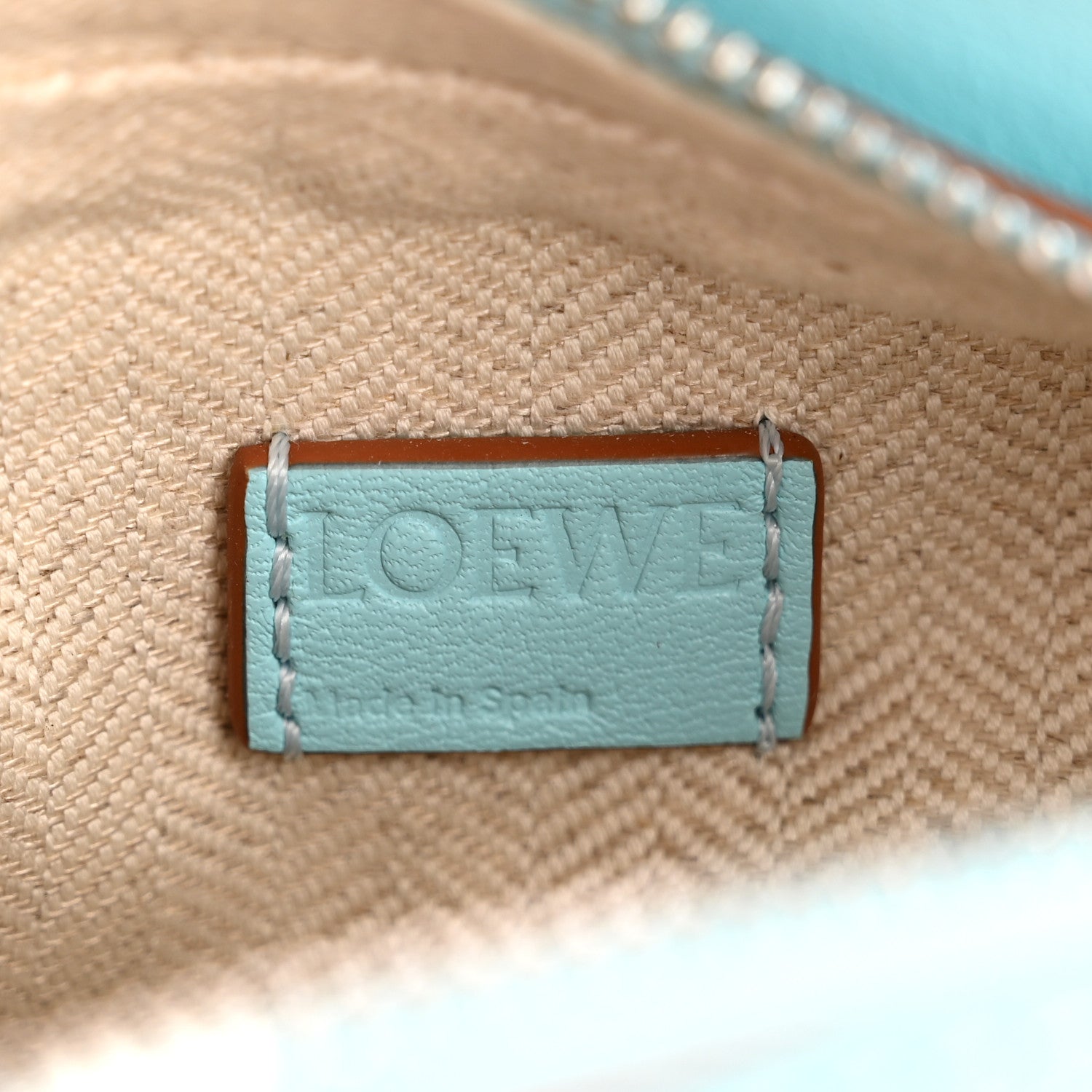 Loewe Calfskin Nano Puzzle Bag Pacific Aqua 6 of 12