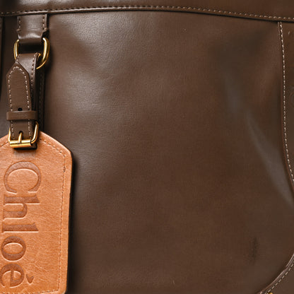 Chloe Calfskin Eden Crossbody Brown 8 of 10