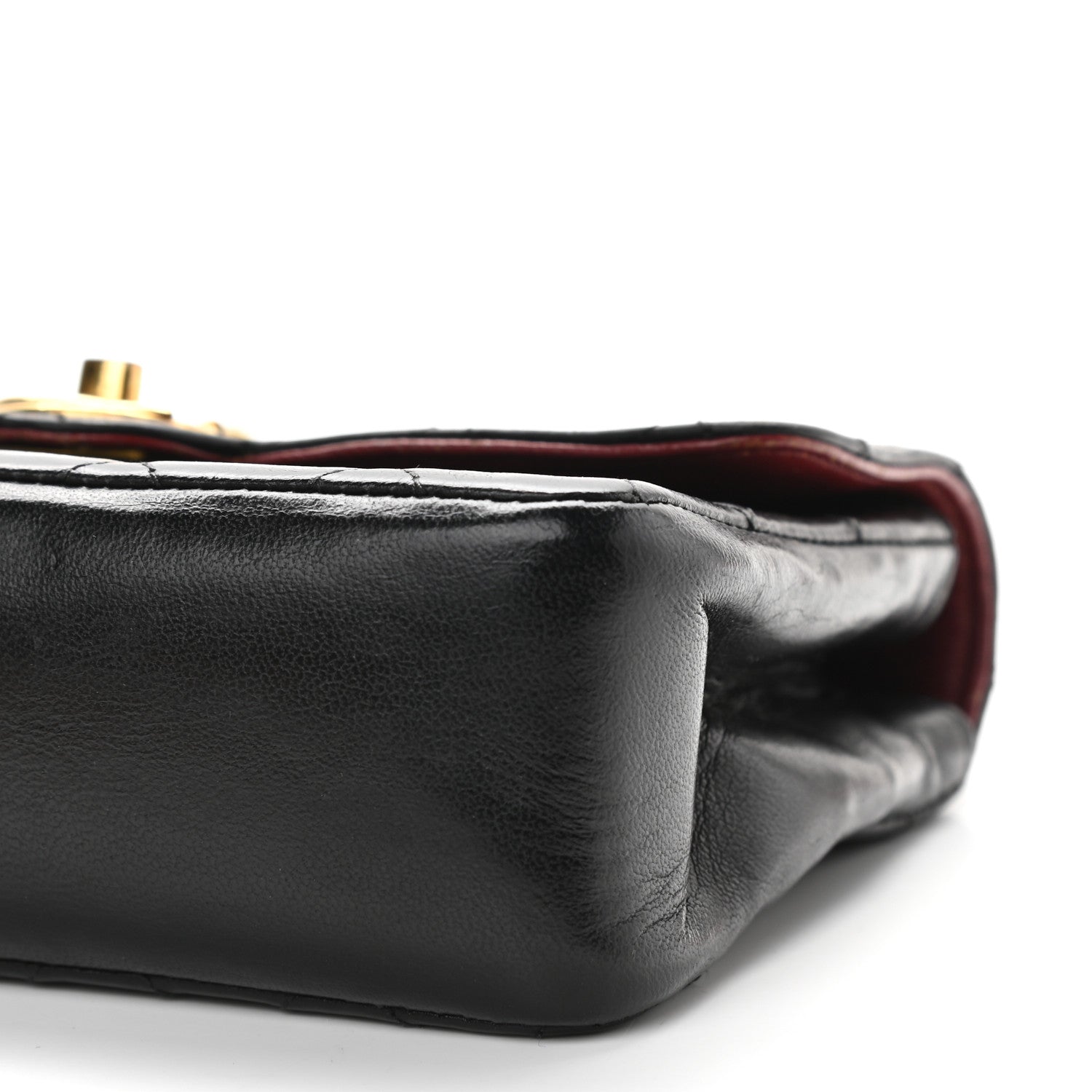 Chanel Lambskin Quilted Small Single Flap Black 9 of 10