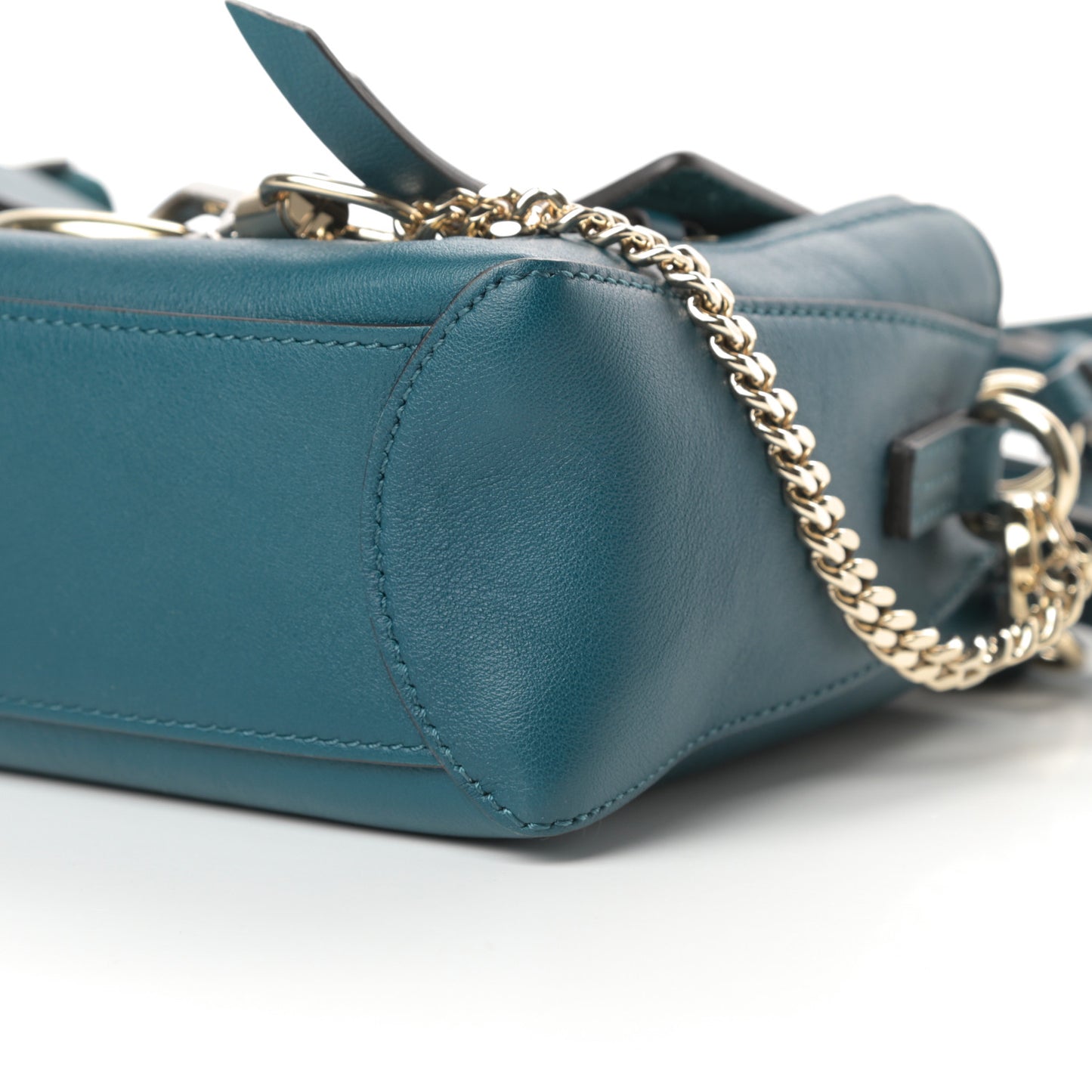 Calfskin Mini Faye Day Shoulder Bag Navy Ink