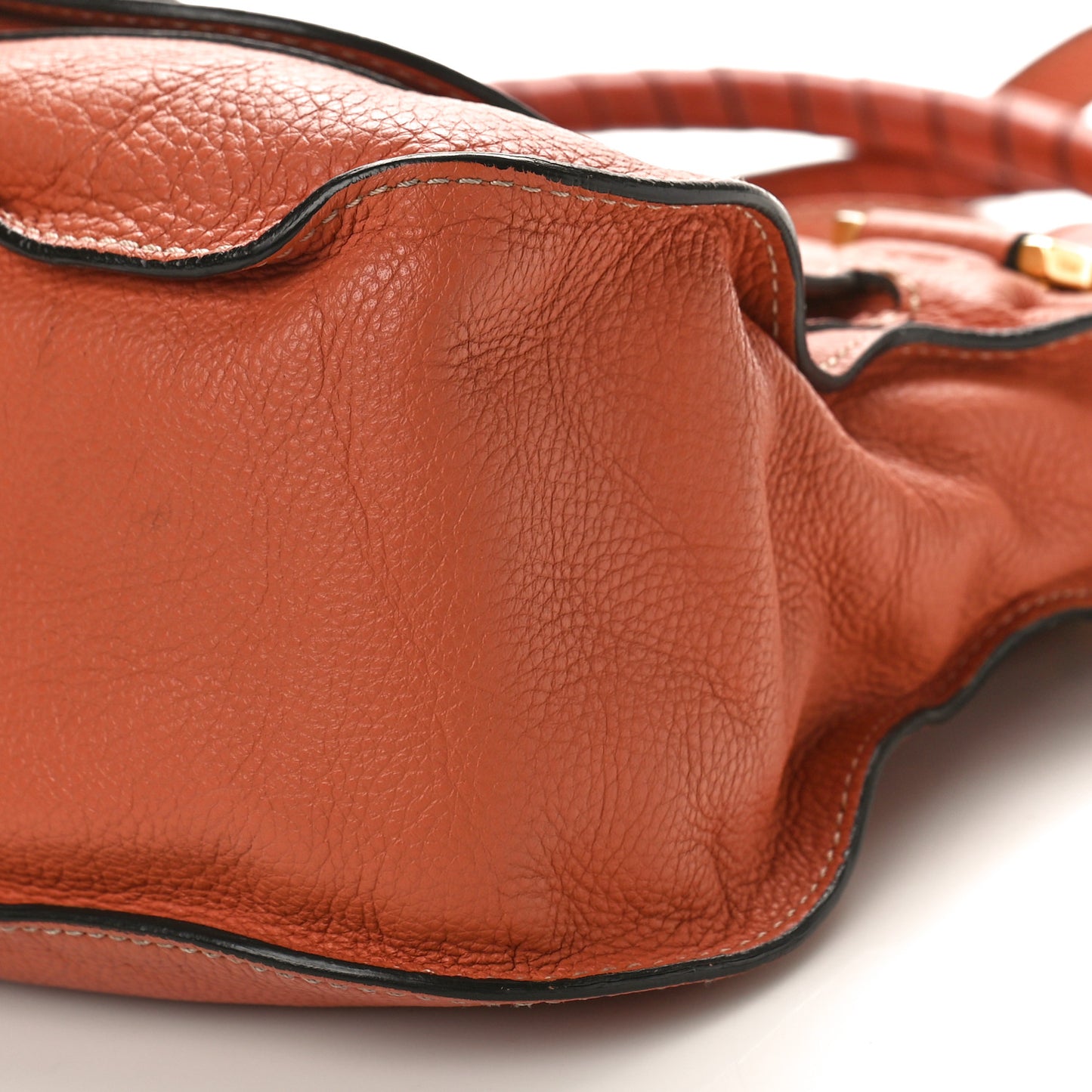 Calfskin Medium Marcie Satchel Coral