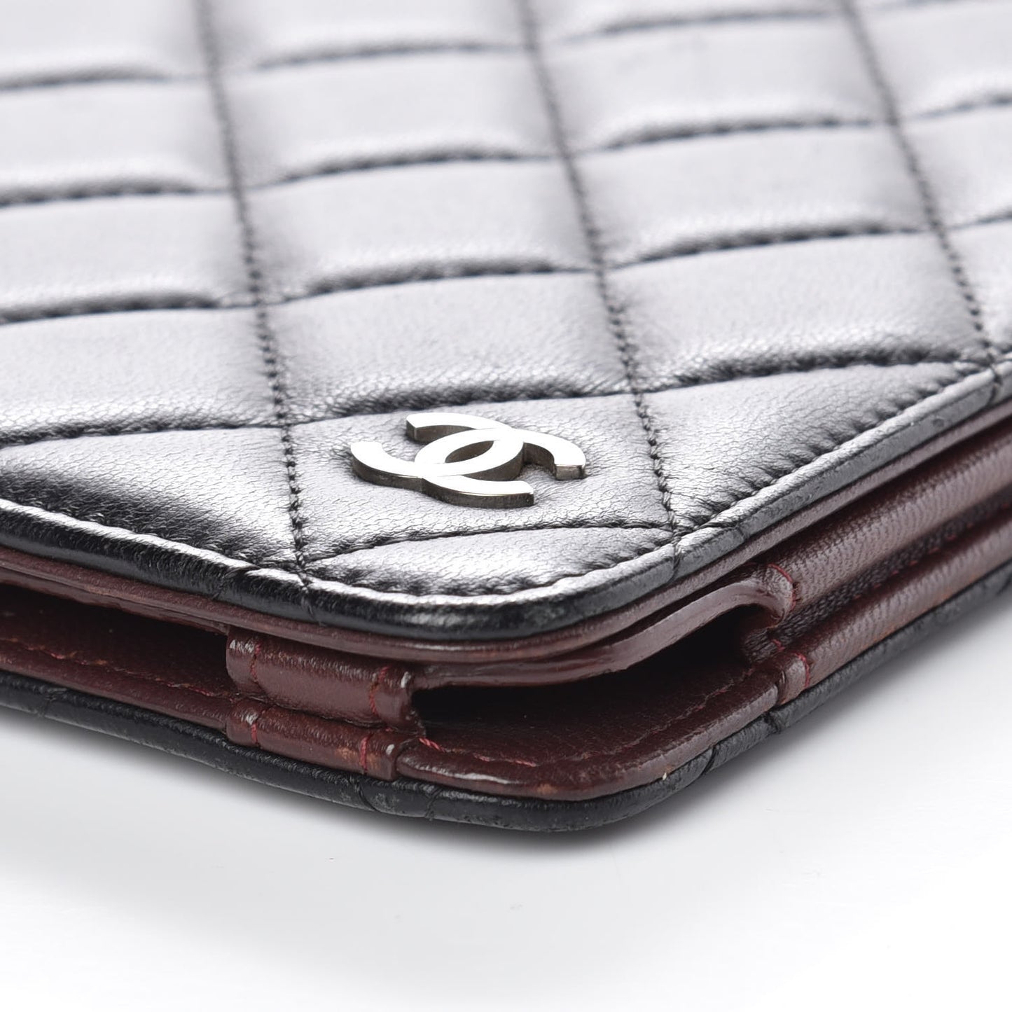 Lambskin Quilted iPad Case Black