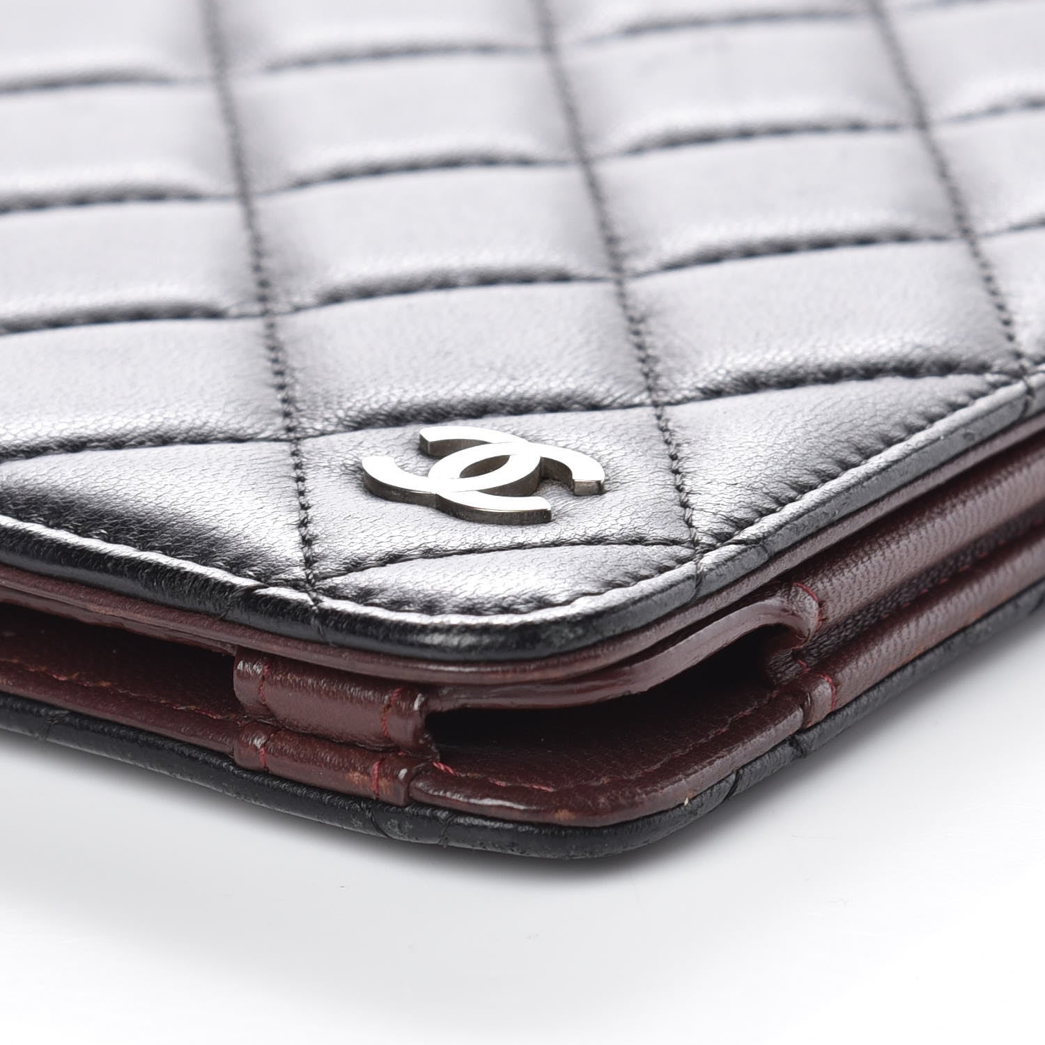 Chanel Lambskin Quilted iPad Case Black 7 of 9