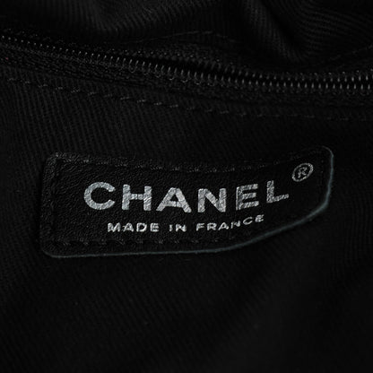 Chanel Calfskin Drawstring CC Bucket Bag Dark Brown 6 of 7