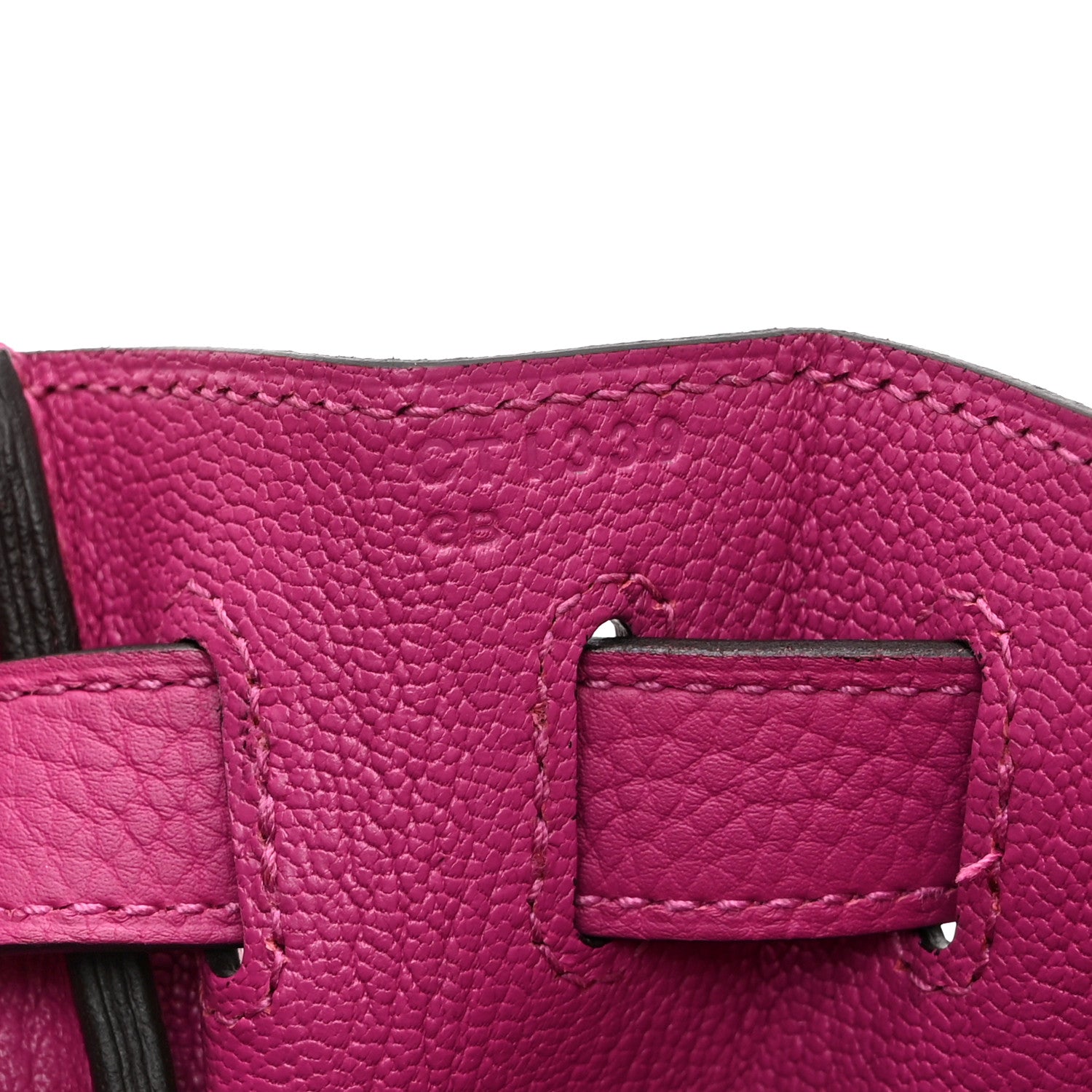 Hermes Togo Kelly Retourne 28 Rose Pourpre 7 of 10