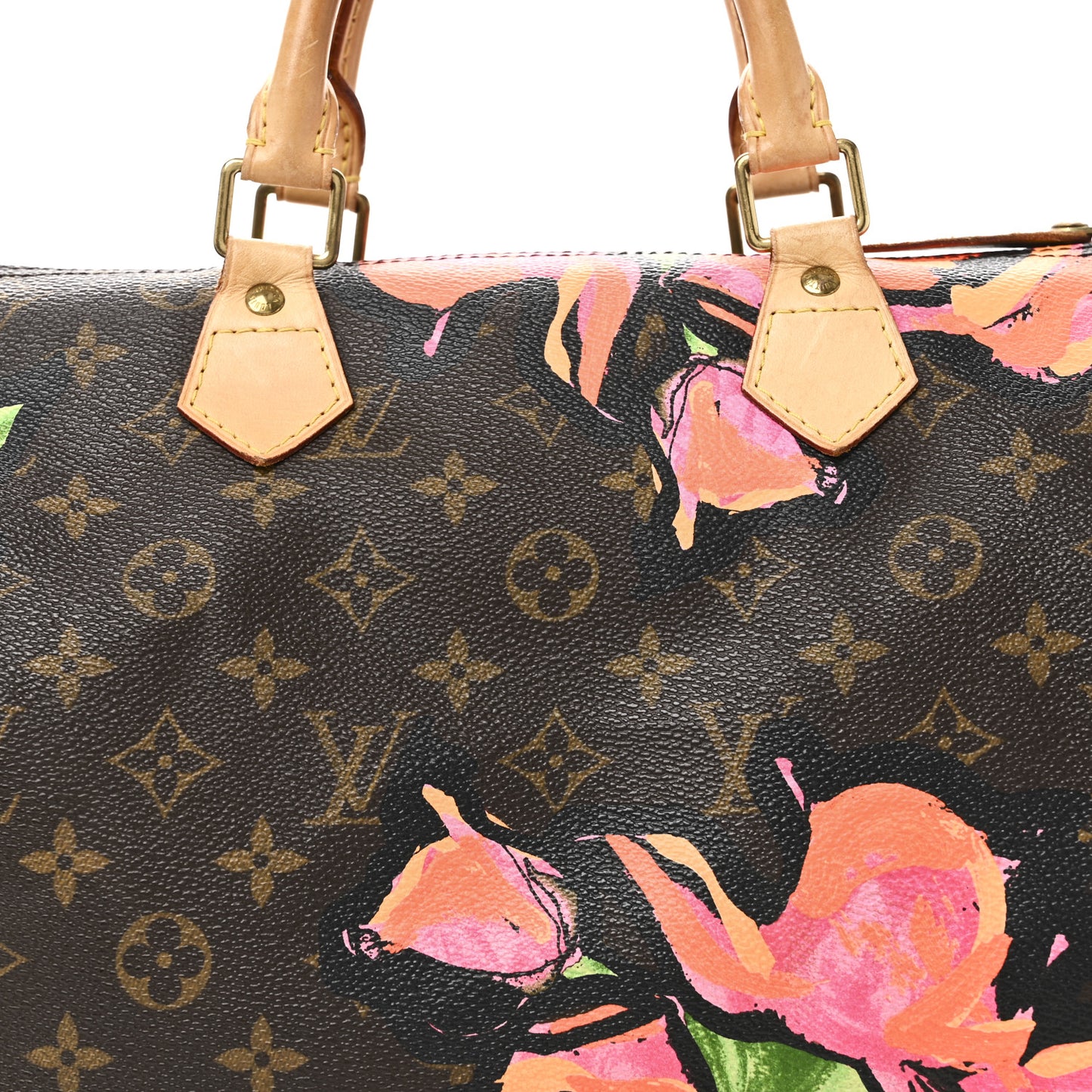 Monogram Roses Speedy 30