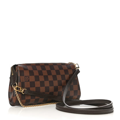 Louis Vuitton Damier Ebene Eva Clutch 3 of 9