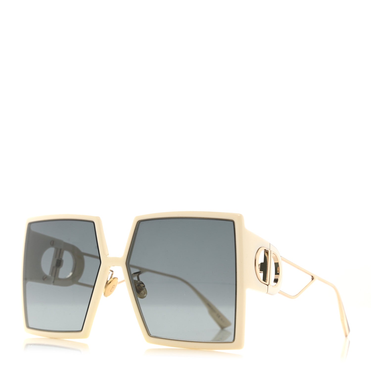 Christian Dior Square 30 Montaigne Sunglasses White 1 of 6