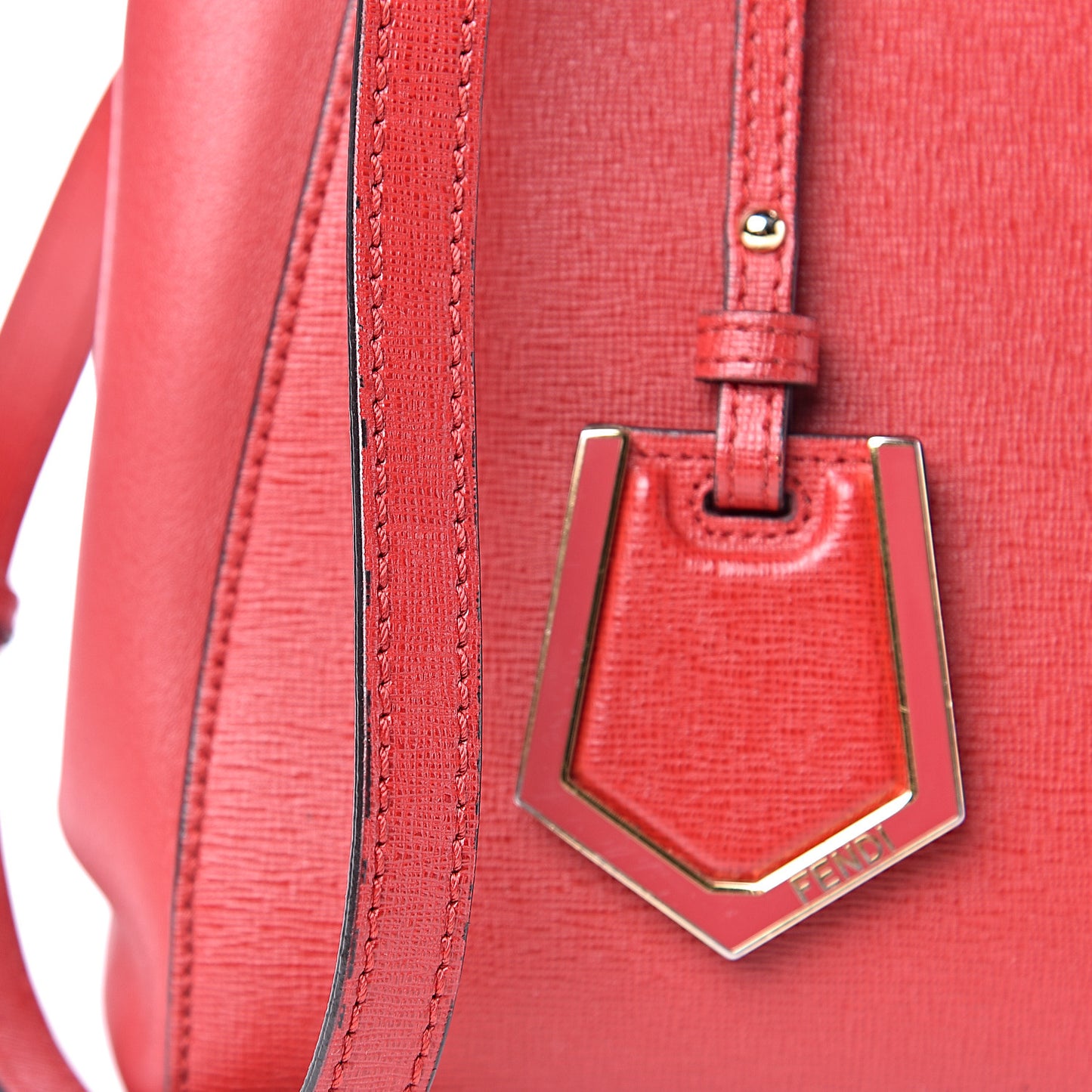 Vitello Elite Flamingo Petite 2Jours Tote Mattone